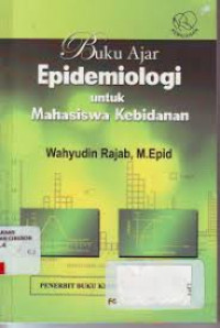 Image of Buku Ajar Epdiemiologi untuk Mahasiswa Kebidanan