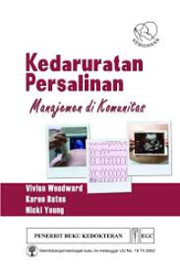 Image of Kedaruratan Persalinan 
manajement dikomunitas