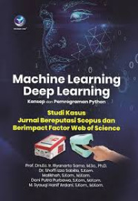 Image of Machine Learning Deep Learning Konsep dan Pemrograman Python