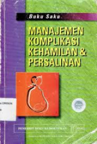 Image of Manajemen Komplikasi Kehamilan & Persalinan