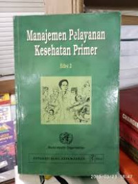 Image of Manajemen Pelayanan Kesehatan Primer
