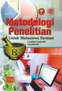 Image of Meteodologi Penelitian untuk Mahasiswa Farmasi