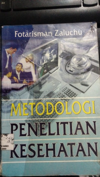 Image of Metodologi Penelitian Kesehatan