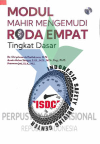 Image of Modul Mahir Mengemudi Roda Empat Tingkat Dasar