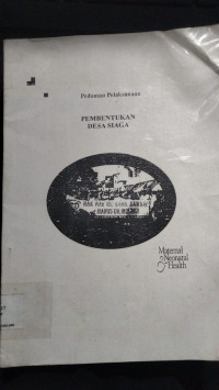 Image of Pedoman Pelaksanaan Pembentukan Desa Siaga