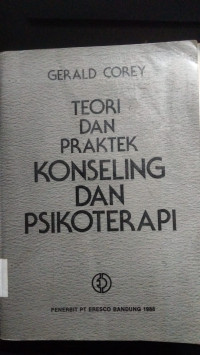 Image of Teori dan Praktek Konseling dan Psikoterapi